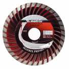 Диск алмазный отрезной Turbo, 180 х 22,2 мм, сухая резка// MATRIX PREMIUM