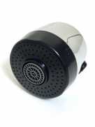 Аэратор-насадка на излив хром/чёрн.эконом