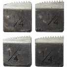 Резцы для клуппов 3/4", 4 шт.// SPARTA