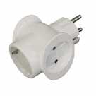 Тройник "TOKER" 3Т белый