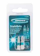 Бита РН1х25, сталь S2,//GROSS