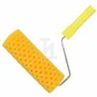 Валик "СТРУКТУРНЫЙ" поролоновый с ручкой, "горошек", 230 мм, D - 80 мм// MATRIX MASTER