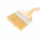 Кисть плоская Slimline 4", натуральная щетина, деревянная ручка// SPARTA