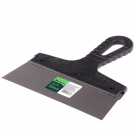 Шпатель фасадный из нержавеющей стали, 200 мм, пластмассовая ручка // СИБРТЕХ