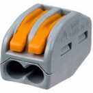 Клемма соединительная без пасты 3х2,5-6мм2 Cu, 3х2,5-4мм2 Al, 41А Прозрачный WAGO 