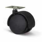 Опора колесная д/мебели, площадка d*50