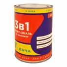 Грунт-эмаль 3 в1 белая 1,8 кг, "У-Дача"