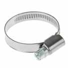 Хомут стальной, 16-27, червячный, Omax, Китай