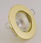 Светильник точечный DL90 Золото Ecola