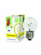 Лампа накал. ШАР ПР, ASD 40Вт Е27