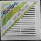 Решетка в рамке170х170мм Люкс