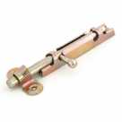 Задвижка-шпингалет ЗТ жёлтый цинк, 85мм