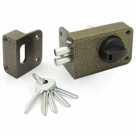 ЗЕНИТ 3Н-2-3 ,замок накладной Димитровград (бронза)