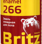 Эмаль ПФ-266 Britz красно-коричневая 2.7кг