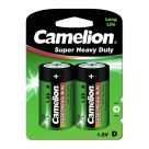 Батарейка "Camelionl" R20 Super Heavy Duty тип D,