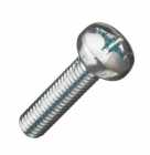 Винт, 8 х 25, полуциндрическая головка, цик, Din 7985