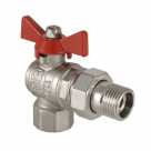 Кран шар.угловой 1" ВН со сгоном бабочка