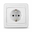 Розетка 1 гн,"Валери" с/з с/у, 16А 220В UNIVersal"