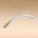 Ручка мебельная 2077-96 хром/золото бол