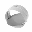 Соединитель круглых каналов d-160 с обр.клапаном