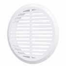 Решётка Круглая с жалюзи D=180-фланец D=90-160 (10RKU)