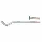 Крепление д/рад. чугунное усилен.10х300 б/п