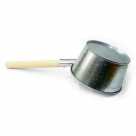 Ковш 1,5л оцинкованный банный с дер.ручкой