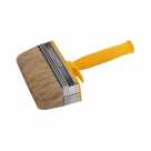 Кисть-ракля 30х120мм натуральная светлая щетина пластиковый корпус//888