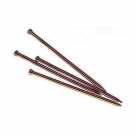 Гвозди финишные, 1,2 х 30, бронза