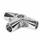 Соединитель 4-х труб угловой Uno007