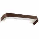 Карниз Галант 3-х рядн. с поворотом 3,0 Орех