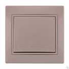 Выключатель 1-кл. СП Мира крем.Lezard 