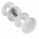 Ручка дверная РДК-110 Белая