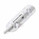 Шпингалет ЛИКЧЕЛ ШП-60 БЦ белый цинк