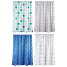 Штора для ванной 180х180см PEVA кольца 4 цвета