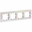 Рамка 4-м ZIRVE горизонт. бел. 