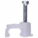 Скобы д/кабеля плоские 7 мм