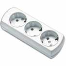 Колодка 3гн. с/з 16А Smartbuy