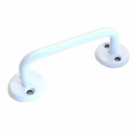 Ручка-скоба РС-80 полимер белая