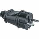 Вилка электрич. черн. 10A ASD