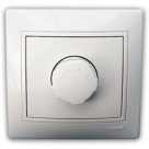 Светорегулятор 800Вт СП Мира бел/бел. Lezard