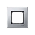 Рамка 1-м Zena серебро