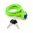 Замок тросовый АВАНГАРД ВС-Т10 лайм