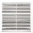 Решетка 130х130мм с сеткой Люкс