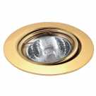 Светильник точечный AMBER 51204 золото стекло