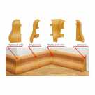 Соединение плинтуса 068