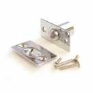 Фиксатор дверной с шариком хром мал.