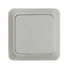 Выключатель BOLLETO 1-клавишный накладной белый