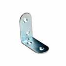 Уголок мебельный, 20 х 20х16мм цинк