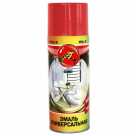 Эмаль аэрозольная красная RAL3020, 520 мл ПОЛИ-Р